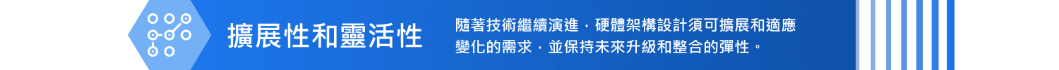 擴展性和靈活性