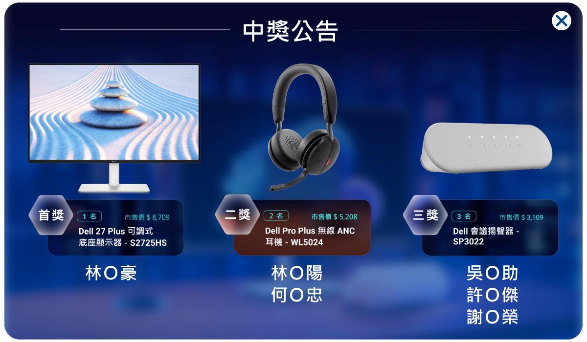 Award Open