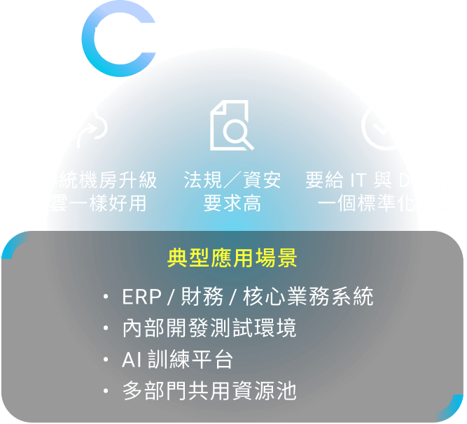適合「 Dell Private Cloud」的企業