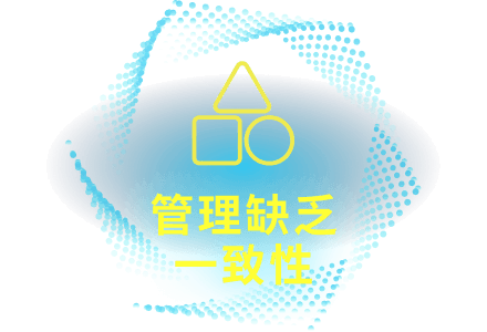 管理缺乏一致性